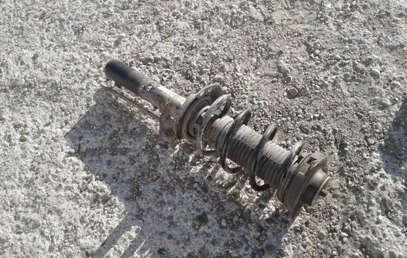 Skoda Octavia Mk2 (1Z) Front shock absorber with coil spring 1K0413031