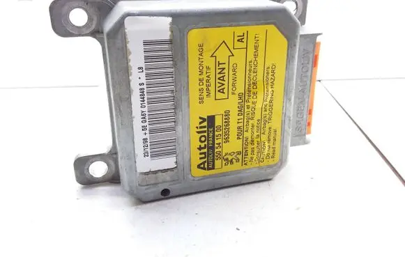 Peugeot 206 Airbag control unit/module 9635268880 550541500