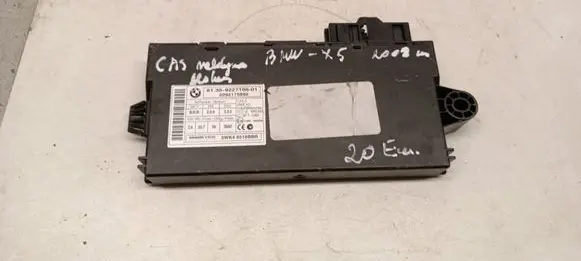 BMW X5 E70 CAS control unit/module 9227106 5WK49516BBR 2092175892
