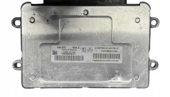 Peugeot 206 Engine control unit/module 9802417580