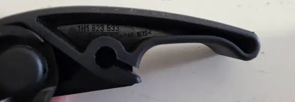 Audi A3 S3 8L Engine bonnet (hood) release handle 1H1823533