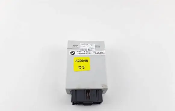 BMW 3 F30 F35 F31 Tow bar trailer control unit/module 6856747 71606856747