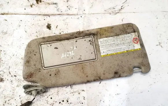 Toyota Corolla Verso AR10 Sun visor