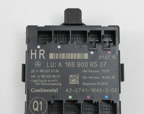 Mercedes-Benz GLE AMG (W166 - C292) Door control unit/module A1669006507