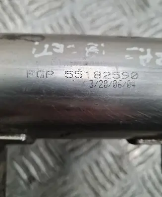 Opel Vectra C EGR valve cooler