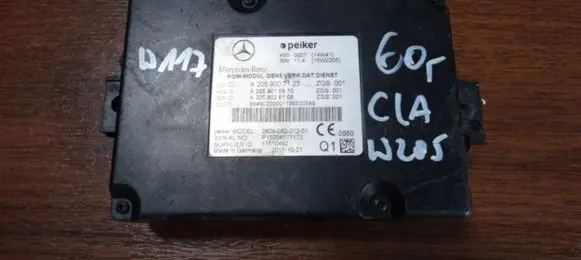 Mercedes-Benz C W205 Other control units/modules W166A2059007123