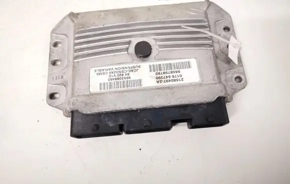 Peugeot 407 Engine control unit/module 9653388480 21680497-2a