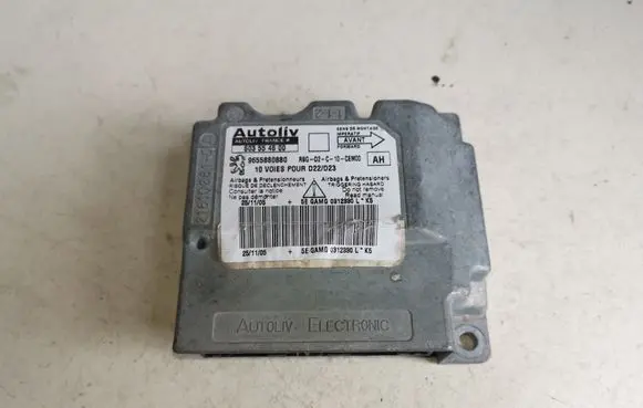 Peugeot 407 Airbag control unit/module 9655880880