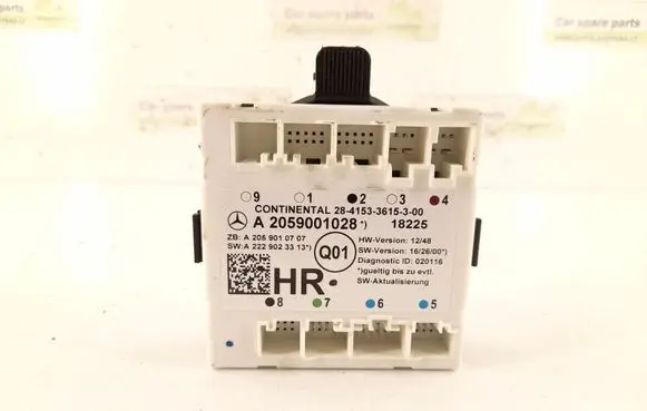 Mercedes-Benz GLC X253 C253 Door control unit/module 2059004721 A2059004721