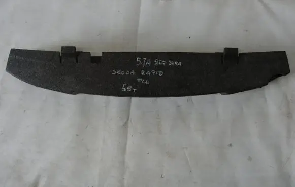 Skoda Rapid (NH) Front bumper foam support bar 5JA807248A