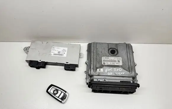 BMW 7 F01 F02 F03 F04 Engine ECU kit and lock set 0281016125 8508169 030024628