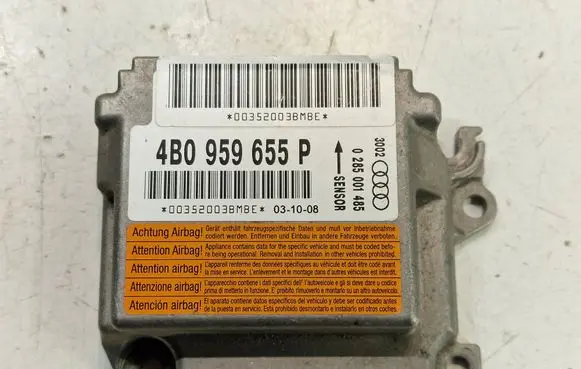 Audi A6 S6 C5 4B Airbag control unit/module 4B0959655P 0285001485