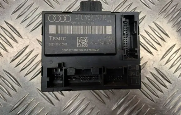 Audi A6 S6 C6 4F Door control unit/module 4F0959792B 4F0910793B