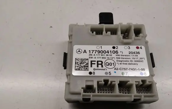 Mercedes-Benz A W177 Door control unit/module A1779004106