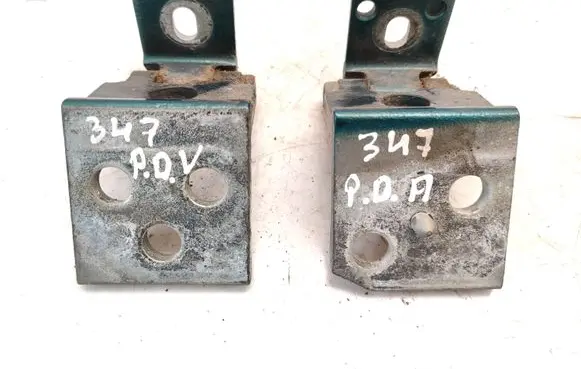 Front door hinge set