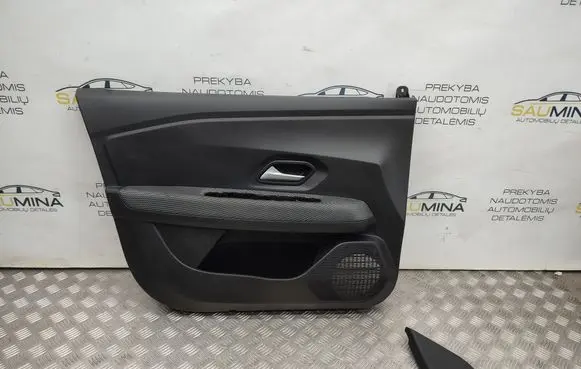 Dacia Sandero III Front door card panel trim 802934369R 809018373R
