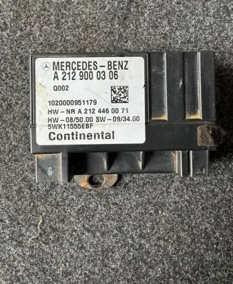 Mercedes-Benz ML W164 Fuel injection pump control unit/module A2129000306 5WK11555EBF 1020000951179