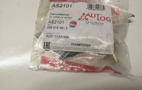 Audi A4 S4 B8 8K Oil pressure sensor 056919081E AS2101