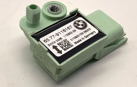 Airbag deployment crash/impact sensor
