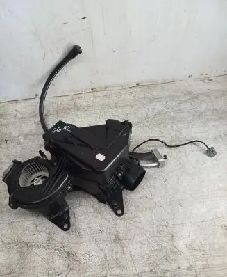 Interior heater climate box assembly