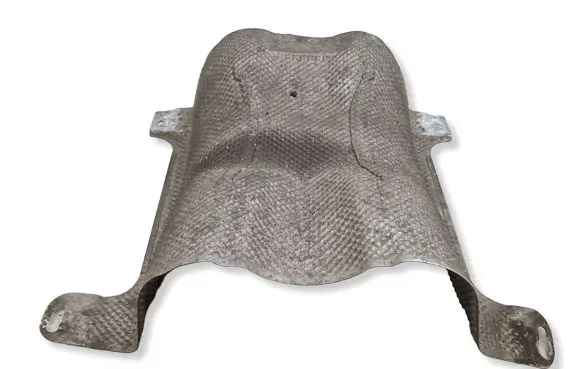 Jaguar XF X250 Exhaust heat shield 2R835411398