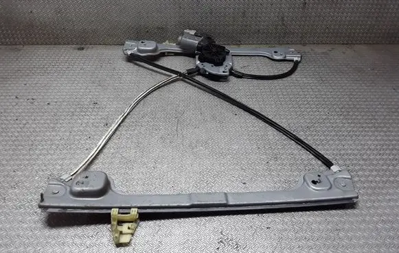 Front door window regulator with motor