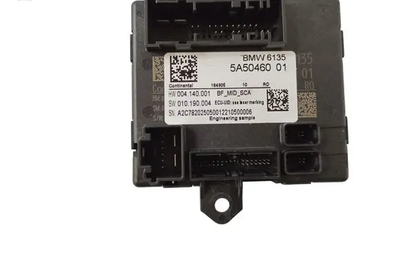 BMW 7 G70 Door control unit/module 61355A50460 5A50460