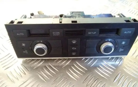 Audi A6 S6 C6 4F Climate control unit 4F2820043P 4F0910043A 5HB00883360