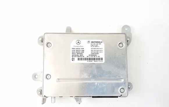 Mercedes-Benz S W221 Bluetooth control unit module A2168204726