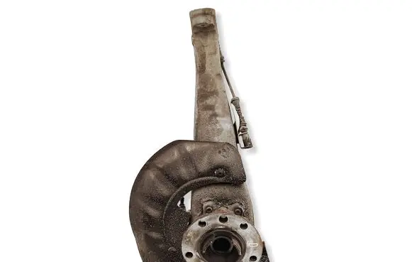 Porsche Cayenne (92A) Front wheel hub spindle knuckle 7P0407246A