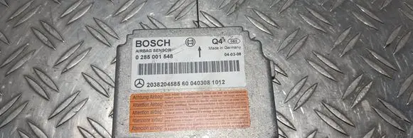 Mercedes-Benz C W203 Airbag control unit/module 0285001548 2038204585