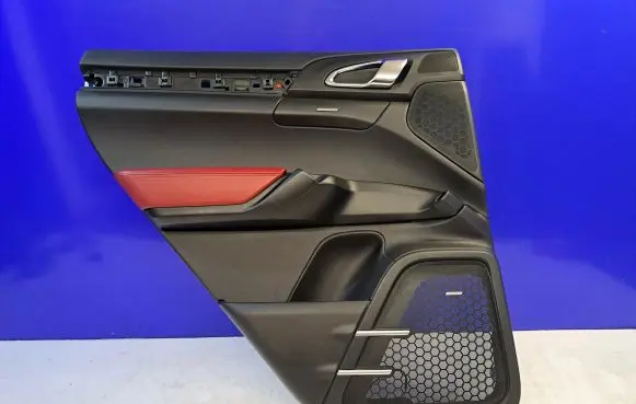 Rear door card panel trim