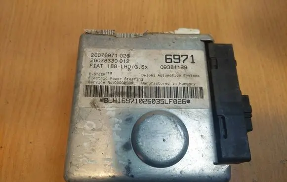 Fiat Punto (188) Power steering control unit/module 26076971 26078330 09381199