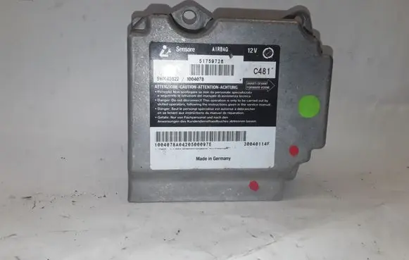 Fiat Multipla Airbag control unit/module 5WK43622 1004078 C481