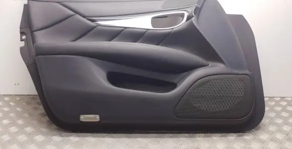Front door card panel trim