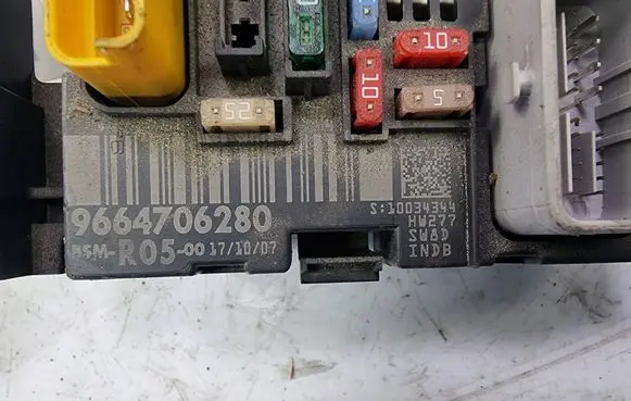 Peugeot 308 Fuse box set