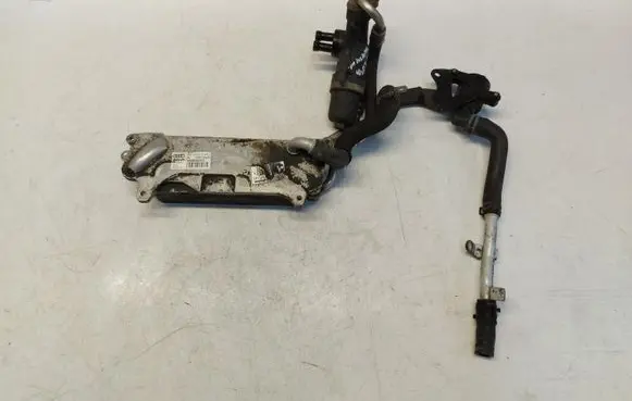 Engine oil radiator