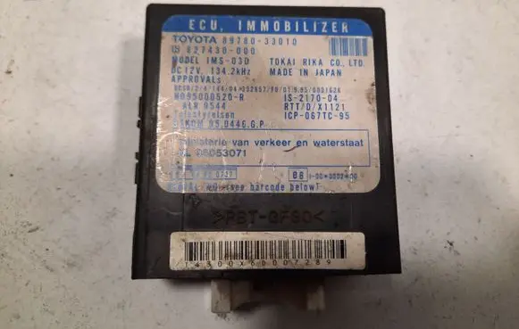 Toyota Camry Immobilizer control unit/module 627430000 8978033010