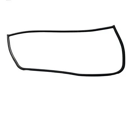 Volkswagen Touareg I Rubber seal tailgate window/glass 