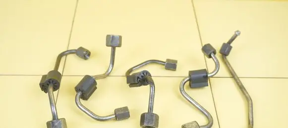 Opel Corsa E Fuel injector supply line/pipe 198A3000