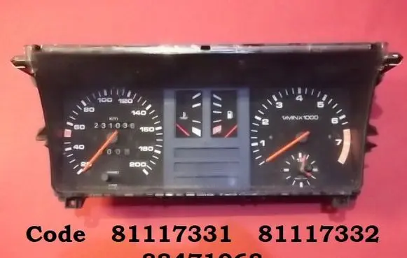 Audi 80 90 B2 Speedometer (instrument cluster) 81117331 81117332