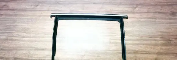 Volkswagen Sharan Rubber seal rear door window/glass 7N0843344M