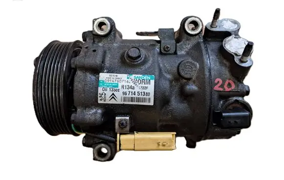 Peugeot 5008 Air conditioning (A/C) compressor (pump) 9671451380