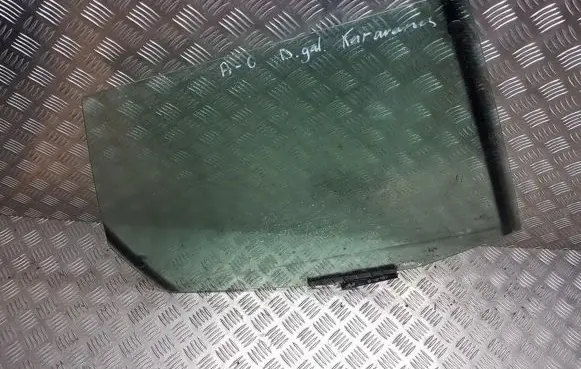Audi A6 S6 C4 4A Rear door window glass 