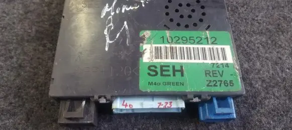 Opel Sintra Other control units/modules 10295212 REV-Z2765