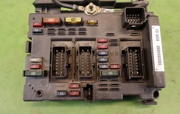 Peugeot 307 BSM Control unit 9650664080