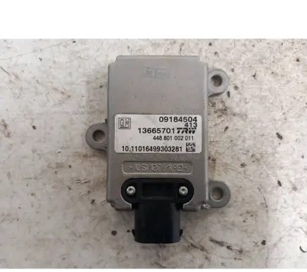 Opel Vectra C ESP acceleration yaw rate sensor 09184504 13665701 448801002011