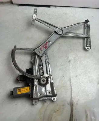 Opel Zafira A Front door window regulator with motor 90579356 101250200