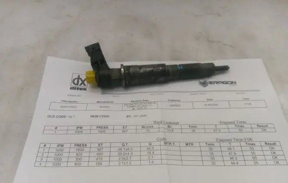 Renault Espace - Grand espace IV Fuel injector 0445115022 7701477158