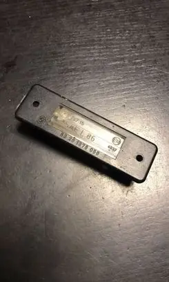 Number plate light